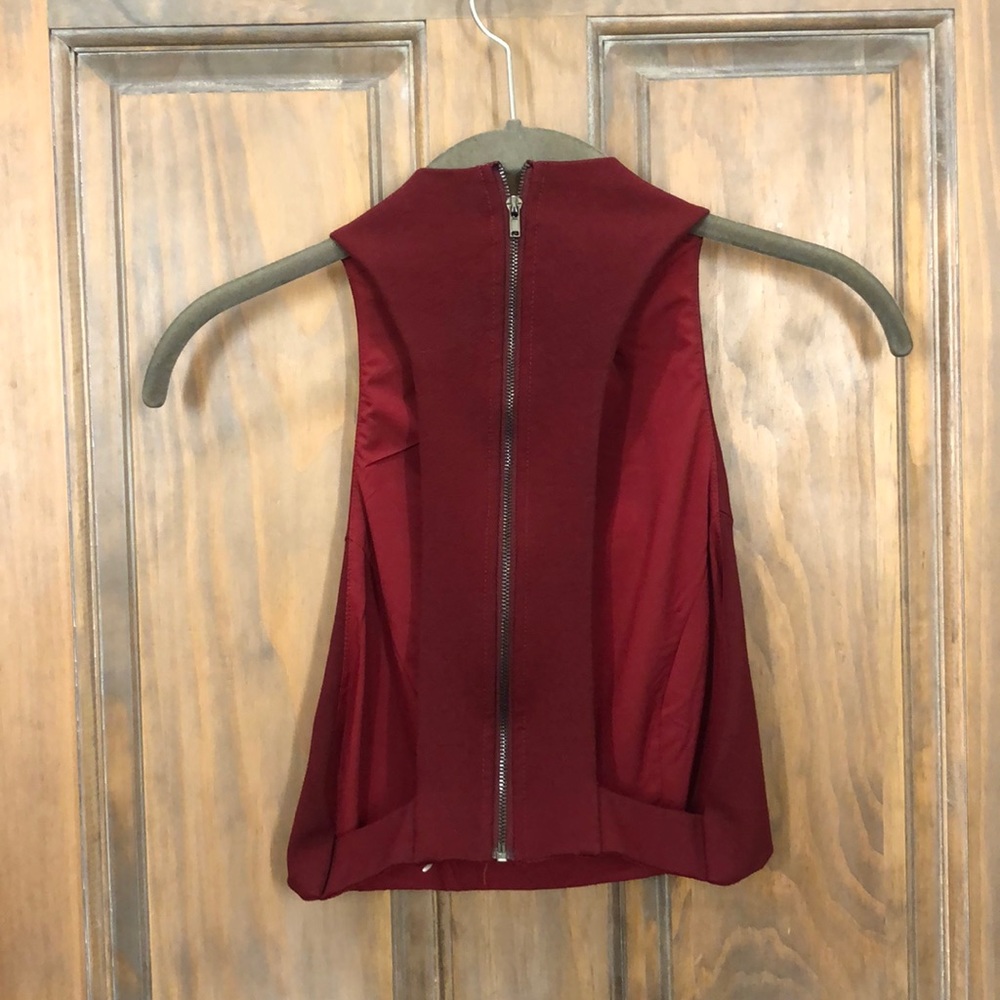 High neck crop top!